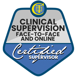 Clinical Supervision Face to face and online certified logo